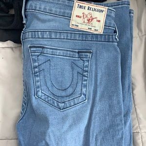 Mid Rise Super Skinny True Religion Jeans